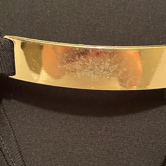 White House Black Market Top, Cap sleeves, wrap front design, Size S, Black - Picture 9 of 9